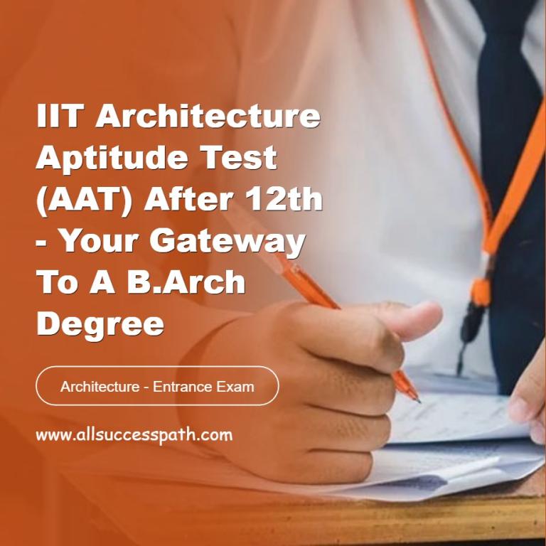 Architecture Aptitude Test (AAT) After 12th