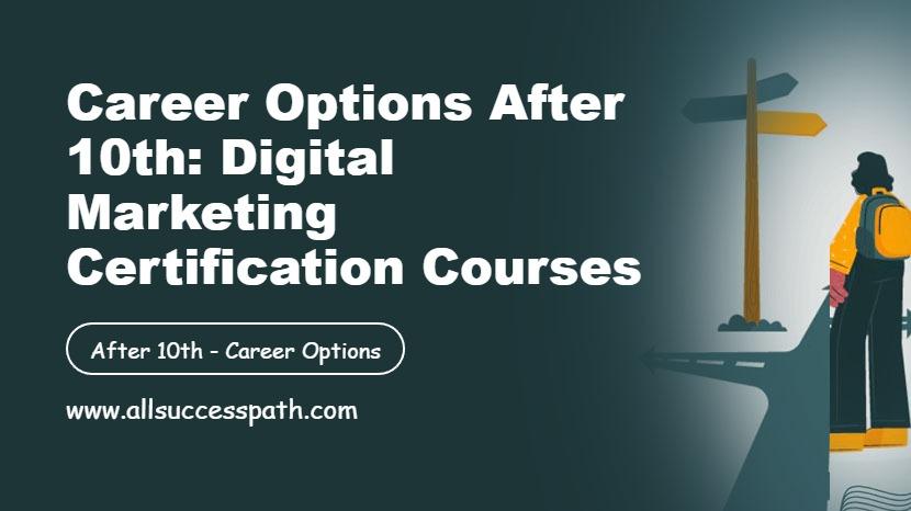 Career Options After 10th in Digital Marketing