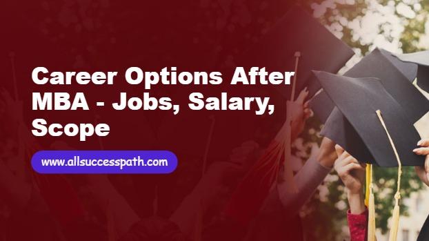 Career Options After MBA