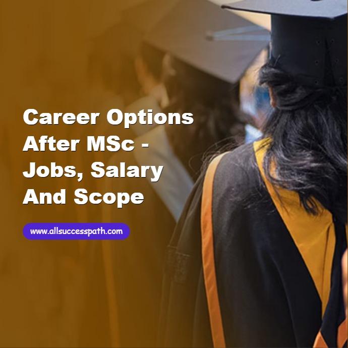 Career Options After MSc