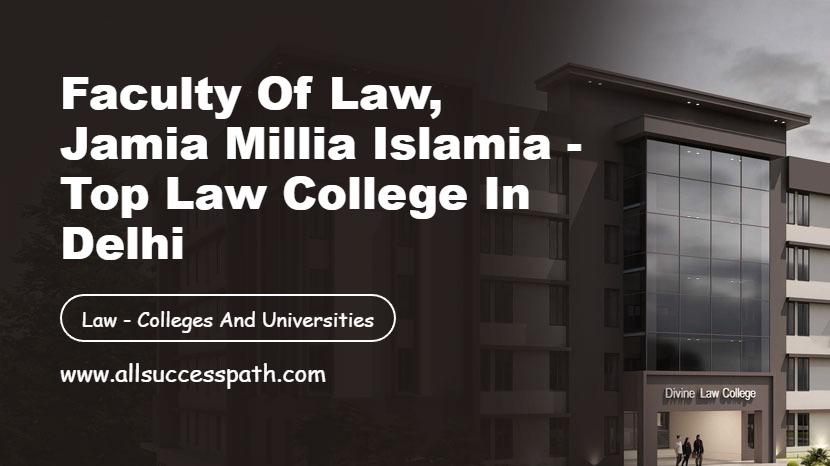 Faculty of Law, Jamia Millia Islamia