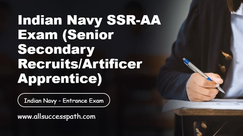 Indian Navy SSR-AA Exam