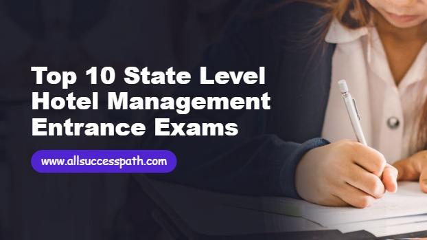 State Level Hotel Management Entrance Exams
