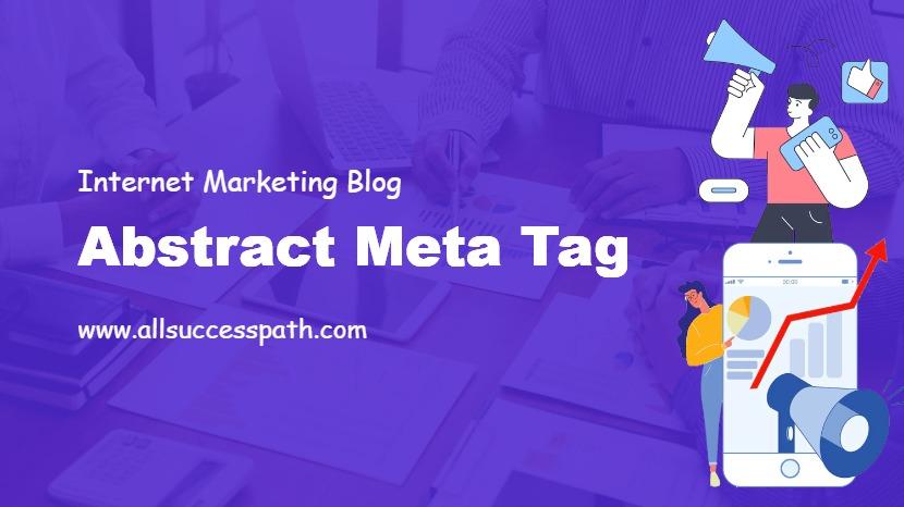 Abstract Meta Tag