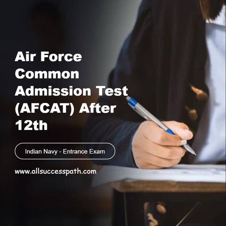 Air Force Common Admission Test After 12th