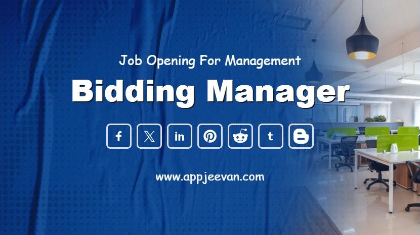 Bid Manager Jobs
