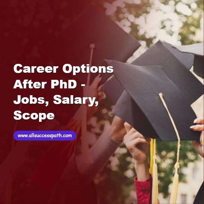 Career Options After PhD
