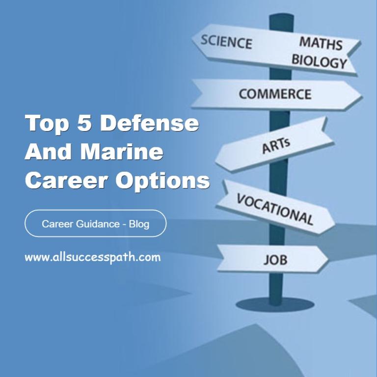 Defense and Marine Career Options