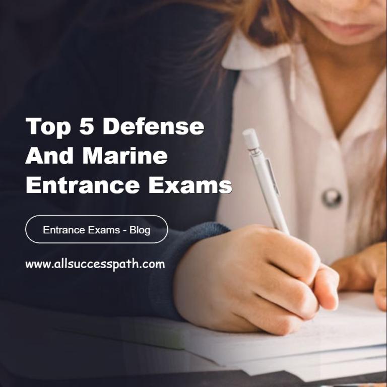 Defense and Marine Entrance Exams