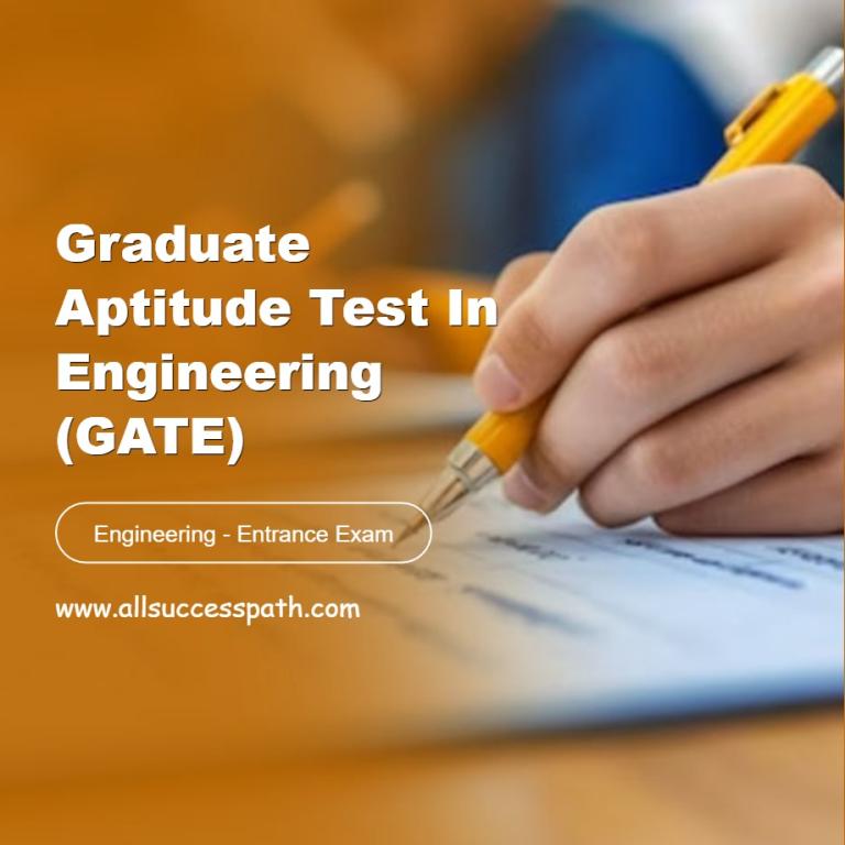 Graduate Aptitude Test in Engineering GATE