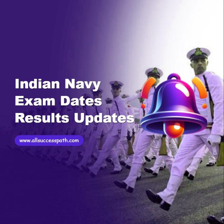 Indian Navy Exam Dates Results Updates
