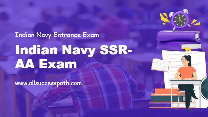 Indian Navy SSR-AA Exam