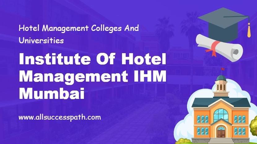 Institute of Hotel Management IHM Mumbai