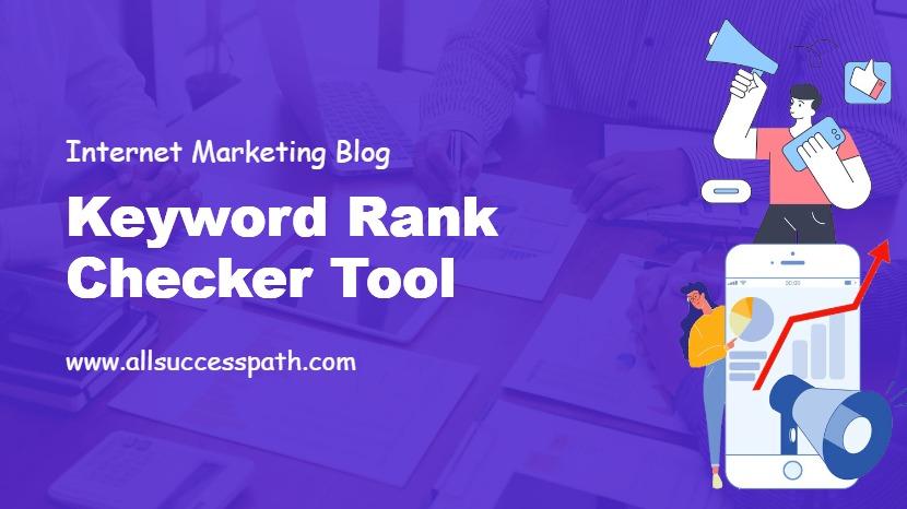 Keyword Rank Checker Tool