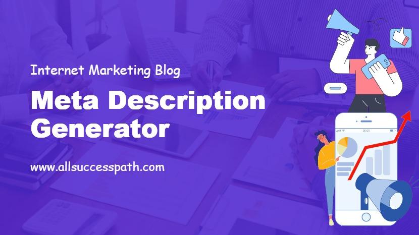 Meta Description Generator