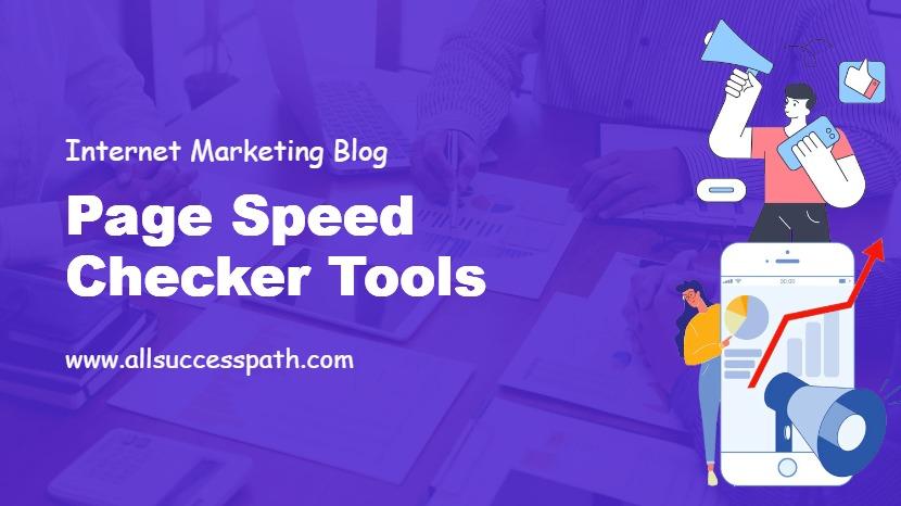 Page Speed Checker Tools