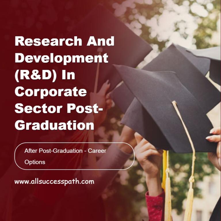 Research and Development in Corporate Sector