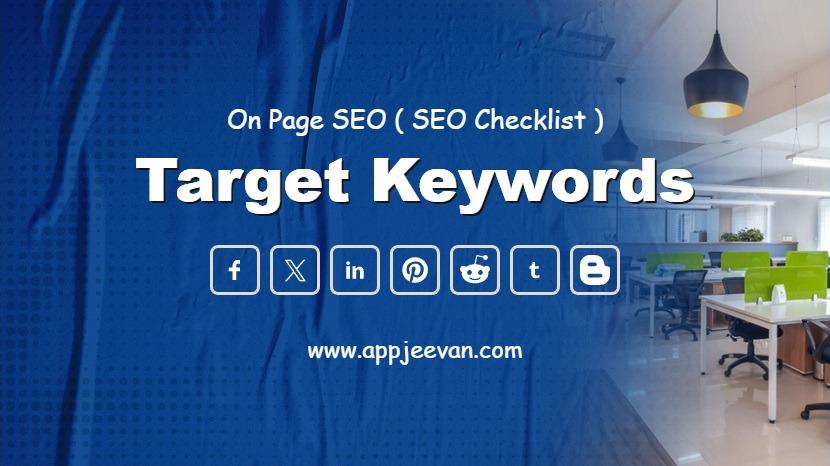 Target Keywords