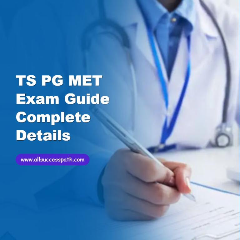 TS PG MET Exam